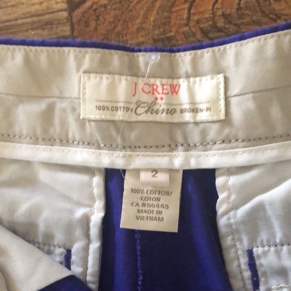 J crew purple shorts - Picture 3 of 3